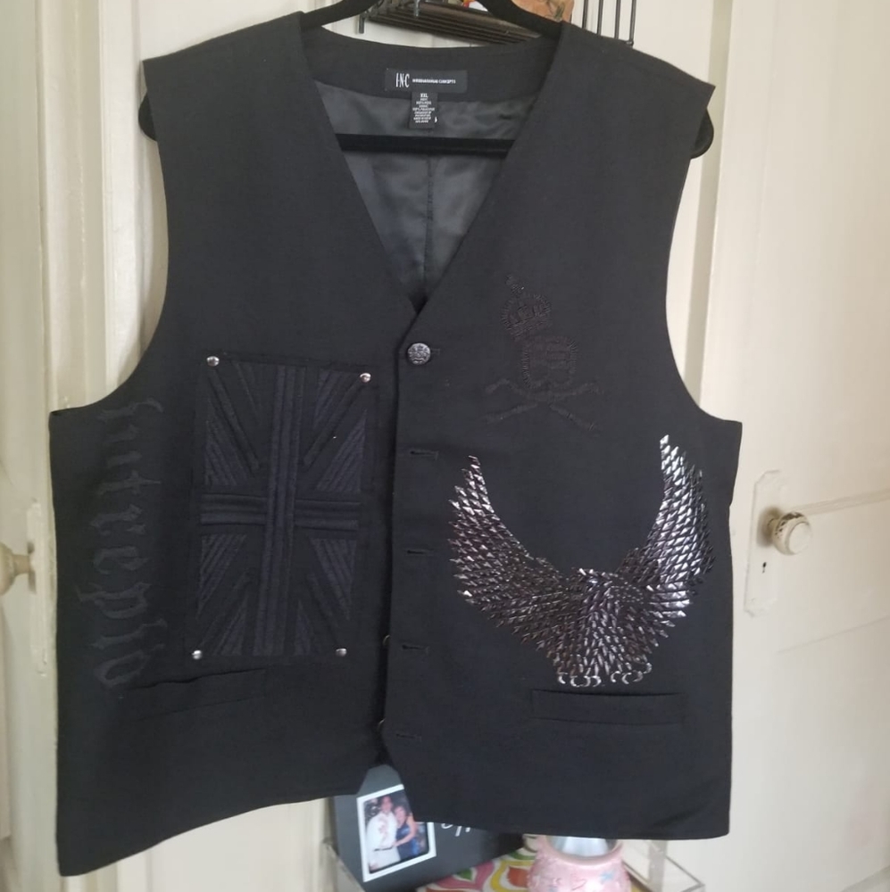 Mens dress vest